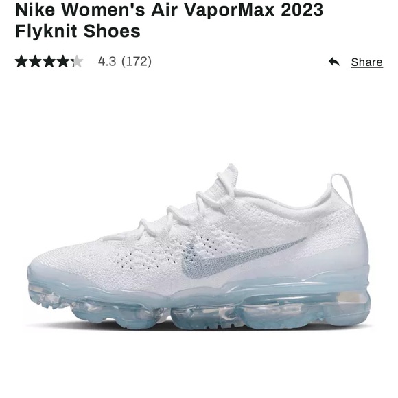 NWOT Women’s Vapormax Nike’s - Picture 5 of 5
